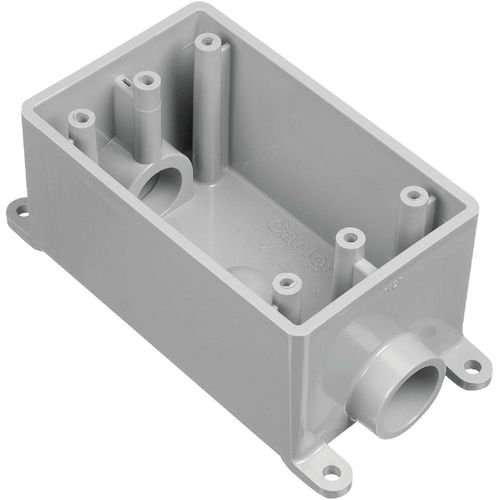 Carlon E981efn-ctn Fsc Conduit Outlet Box, 3/4"