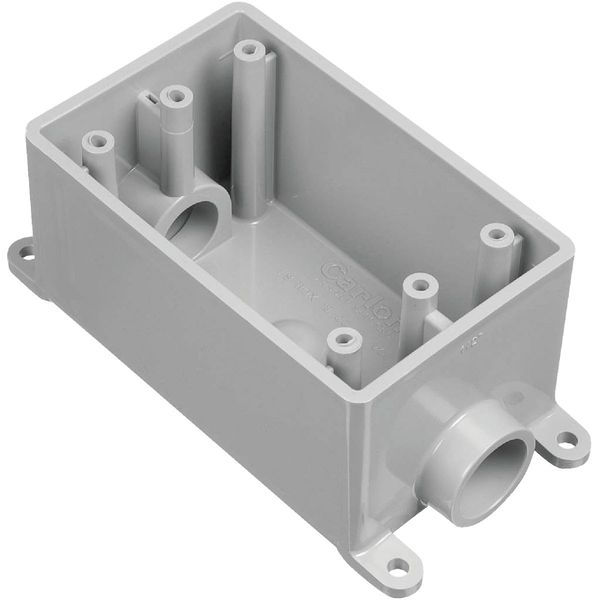 Carlon E981efn-ctn Fsc Conduit Outlet Box, 3/4"