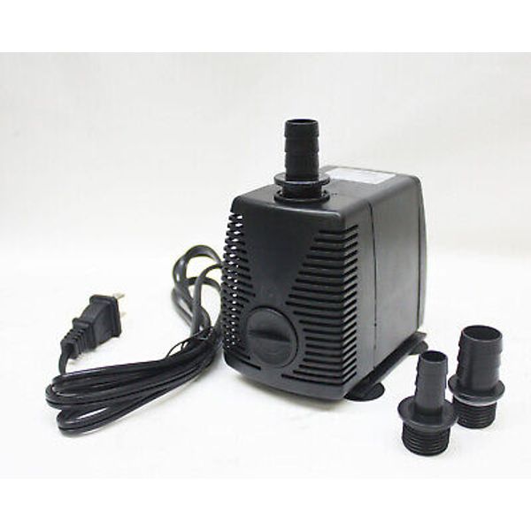 45W Submersible Pump 423GPH Hydroponic Sub Pump for Fountain Koi Pond Aquarium