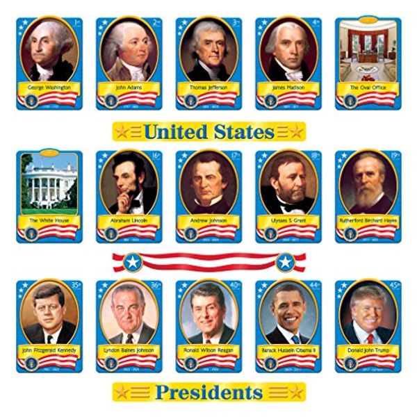 TREND enterprises, Inc. T-8065 U.S. Presidents Bulletin Board Set