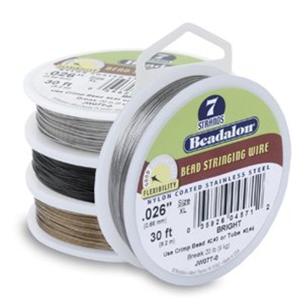boxdisplays 7 Strand Wire .018" Bright 100ft