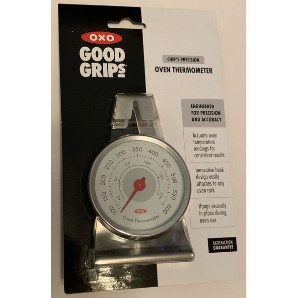 OXO Good Grips Dial Oven Thermometer Stainless Steel Chef's Precision Brand New