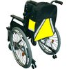 High Visibility Mobility Scooter Bag with Optional Crutch Walking Stick Holders