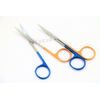 2pc IRIS SCISSORS 4.5"CURVED HIGH GRADE SUPERCUT DENTAL SURGICAL INSTRUMENT
