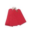 500 Pack - 120 x 60mm Red Coloured Strung Tags