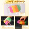 3Pcs Bath Sponge,Exfoliating Sponge or Women Men