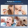 Ear Wax Removal Tool with 8 Kits & 5 Ear Spoon for iOS & Android (White)