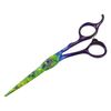 VOCOSTE Hair Scissors Hair Cutting Scissors Professional Barber Scissors Stainless Razor 17.5cm Multicolor
