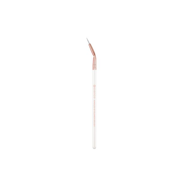 essence ANGLED EYELINER BRUSH, Pinsel, weiss, definierend, vegan