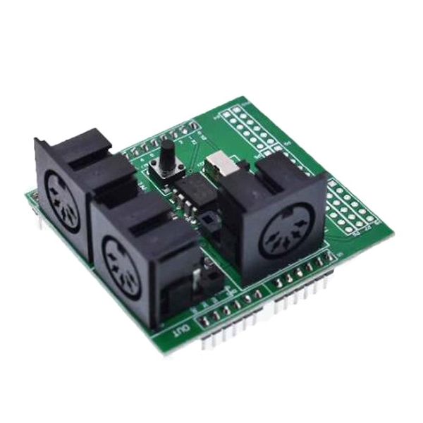 MIDI Shield Musical Breakout Board Instrument Digital Interface Plate for Board Module