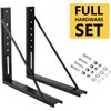 Truck Underbody Tool Box Mounting Brackets Kit 18.5'' x 18'' For Trailer Storage