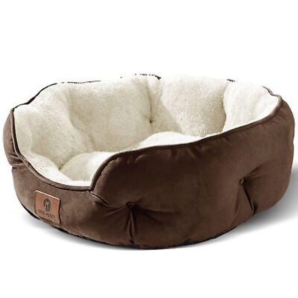 Asvin Small Dog Bed for Small Dogs, Cat Beds for Indoor Cats, Pet Bed for Pup...