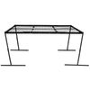 HEAVY DUTY 3ft x 6ft Overhead Garage Storage Adjustable Mounted Ceiling Rack BLK