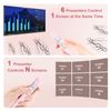 NORWII N26 Presentation Clicker 330FT/100M, 2.4GHz Wireless Presenter PPT Clicker for PowerPoint Remote Presentation Pointer Computer Clicker (Pink)