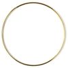 Cousin DIY Gold Metal, 14 inch Diameter Craft and Macrame Ring