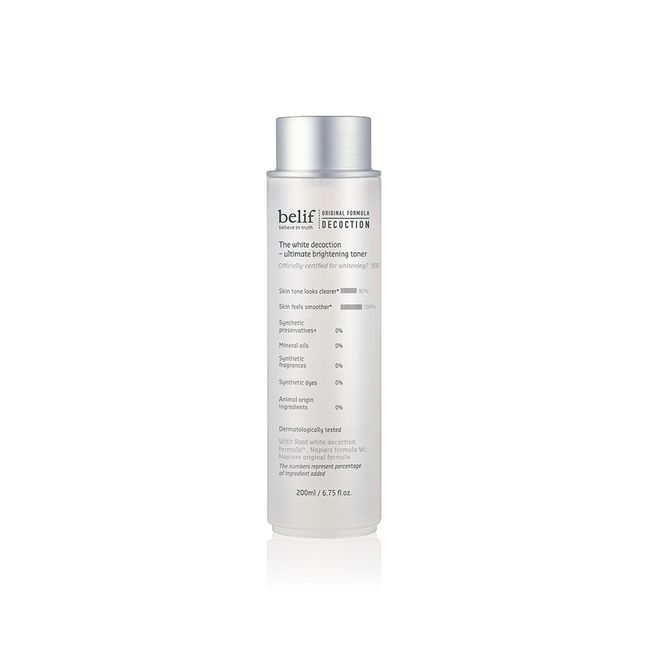 [Belief] The White Decoction-Ultimate Brightening Toner 200 mL