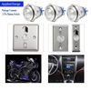 3pcs Waterproof Ip67 16mm 5/8" Momentary Push Button Switch Domed Head Stainle