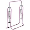 Updated Folding Gymnastics Bar w/ Adjustable Height Junior Expandable Horizontal