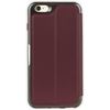 OtterBox Strada Series iPhone 6 PLUS/6S Plus Case - Retail Packaging - Chic Revival (Warm Black/Maroon)