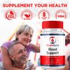 Glucocync Blood Support Advanced Formula Supplement Natural Ingredients 180 Caps