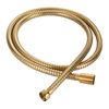 150cm Long Gold Shower Hose Replacement Flexible Pipe Bathroom Handle