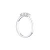 Sterling Silver 0.50ct Three Stone Engagement Ring sizes J to V (T)