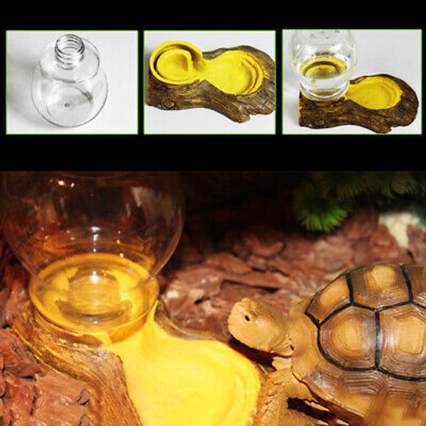 Turtle Water Dispenser Automatic Water Dispenser for Pet Reptile Waterer