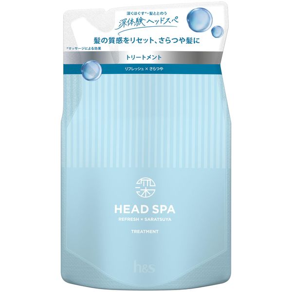 h&S Deep Experience Head Spa, Refresh x Smooth Treatment, Refill, Scalp Care