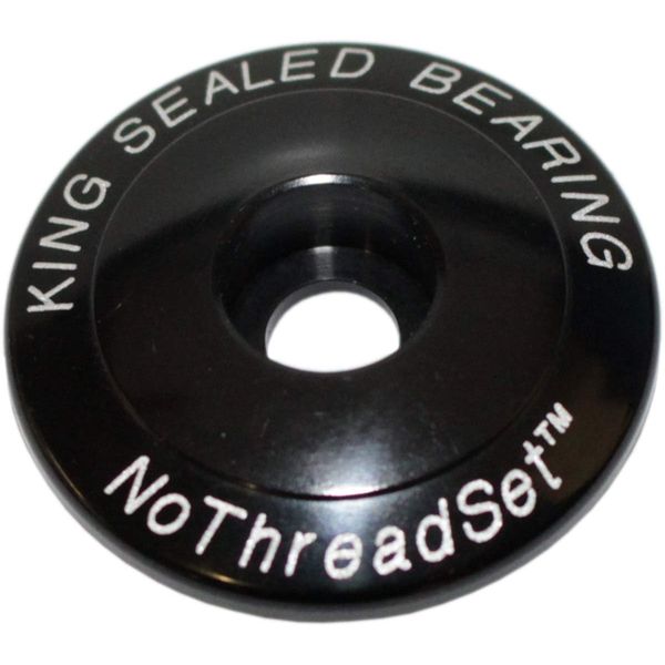 CHRIS KING NOTHREADSET STEM CAP 1-1/8 (OS) (Stem Cap)