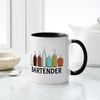 CafePress Bartender Bottles Mugs 11 oz (325 ml) Ceramic Coffee Mug