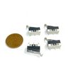10 x Micro limit switch kw10-z3p075 kw10 mini 3d printer end stop arc lever E21