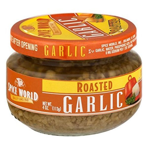 Spice World Roasted Minced Garlic