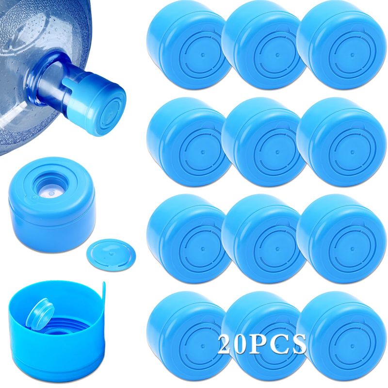 HSIULMY Water Jug Cover 20 Pack 5 Gallon 3 Gallon Water Jug Caps
