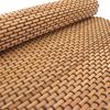 BambooMN Bamboo Placemat/Sushi Rolling Mat - 18.5" x 13" - Brown with String, 4 pcs