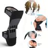 Spring Powered Knee Support Brace Sports Kneecap Joint Booster Protector Running