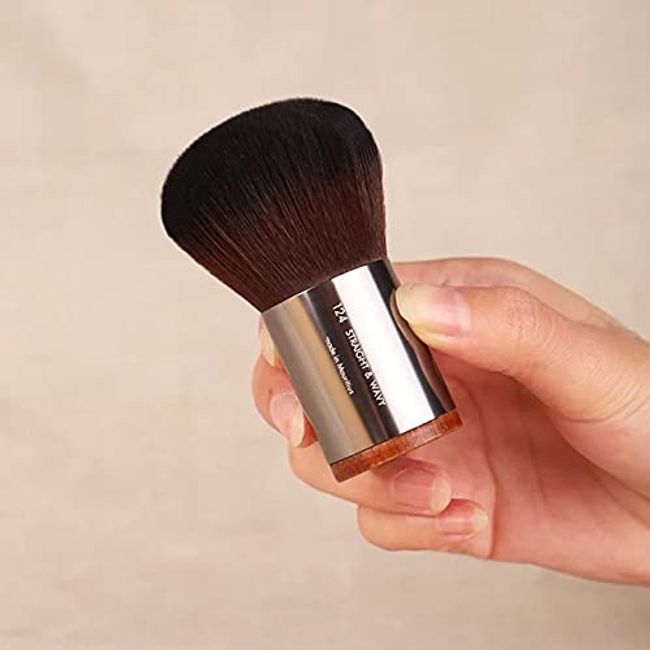 SUBTEL #124 Makeup Brush, Makeup Brush, Foundation Brush, Face Brush, Luxury Fiber Hair