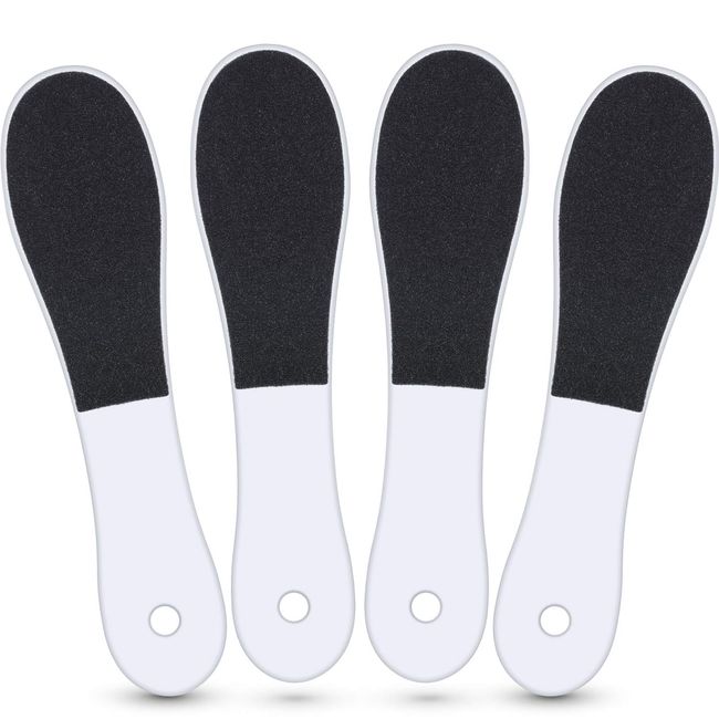 4 Pieces Double-Sided Foot File Foot Rasp File Dead Skin Remover