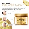 Peel Off Face Masks,Gold Face Peel Anti Wrinkle Anti Aging Facial Mask,Deep Skin Clean Purifying Acne,Reduces Fine Lines & Wrinkles,Skin Care Face Lifting Firming Mask