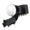 Visiblewave 4K Quad LNB 4 Output HD for SKY HD/Freesat HD with Bracket