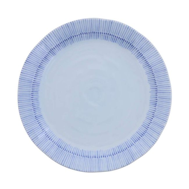 Tableware East Platter, 9.3 inches (23.5 cm), Tokusa Frame, Japanese Tableware