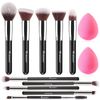 BEAKEY Makeup Brushes Set Professional Foundation Eyeshadow Concealer Blush Pow