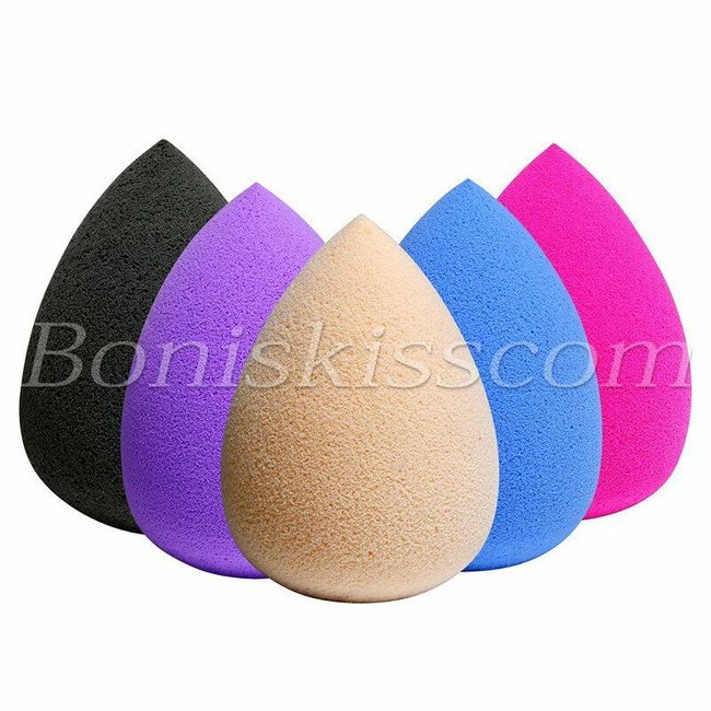 5pcs Soft Beauty Makeup Blending Cream Foundation Concealer Flawless Sponge Puff