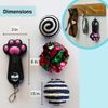 Luli & Cat USB-Rechargeable Cat Laser Toy | Multi-Function Cat Laser Pointer Toy | Interactive Cat Toy Gift Set