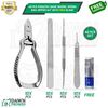 40 Pcs Podiatry Basic Barrel Spring Nail Nipper Set With FREE Blade German Grade