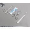 3 PCS SUTURE  KIT MOSQUITO FORCEPS 5"+ SCALPEL HANDLE #4+5 BLADE #23