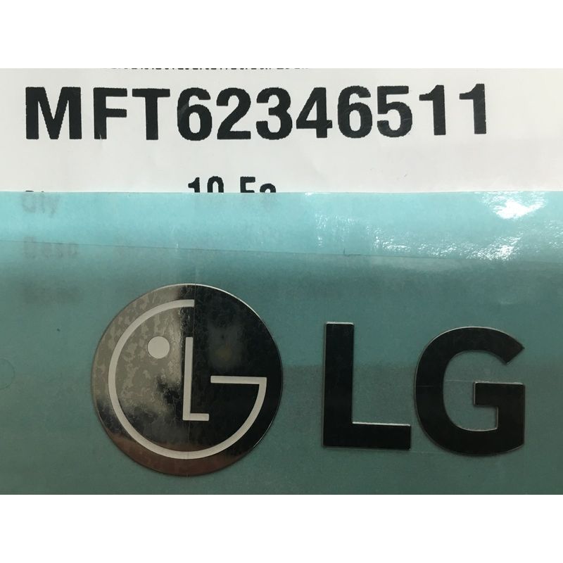 MFT62346511 LG Appliance Logo Name Plate Sticker OEM - Online ...