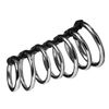 Gates Of Hell Male Chastity Device, 7 Rings