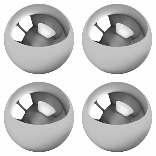 Four (4) Replacement Steel Balls for Labyrinth Game