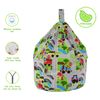 Bean Lazy Cotton Transport Road Map Bean Bag Child Size