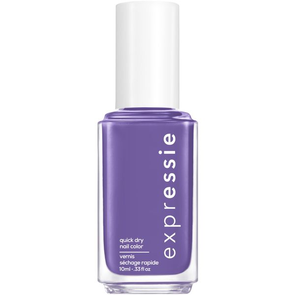 essie Expressie Nail Polish, Quick-Dry Purple Nail Polish, Power Moves, Vegan, Choreo Queen, 0.33 fl oz